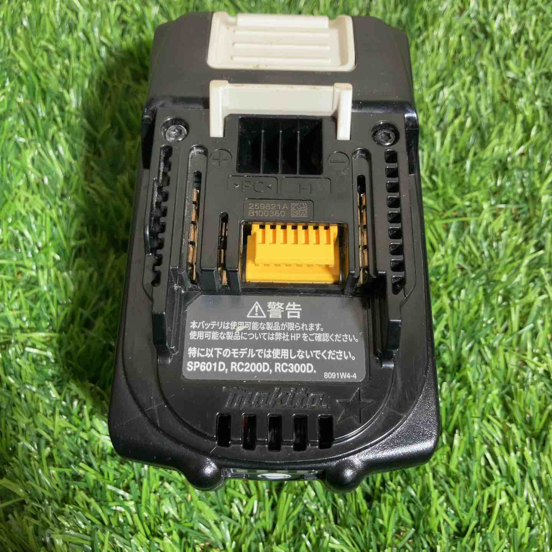 ★マキタ(makita) リチウムイオンバッテリー 18V/9.0Ah BL1890　充電回数1回【【戸田店】