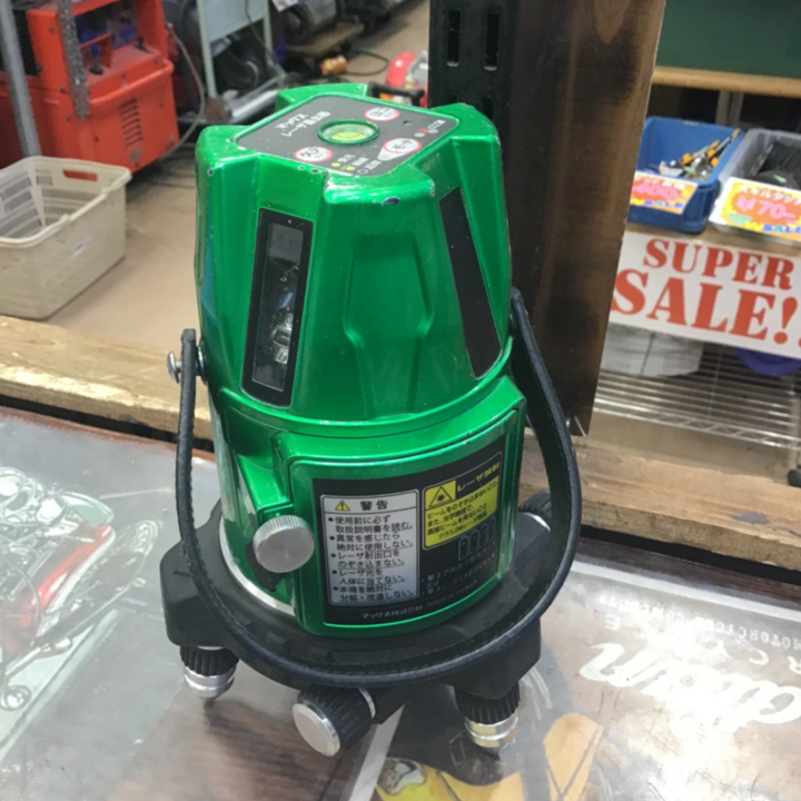 〇MAX グリーンレーザー墨出し器 LA-301DG【草加店】