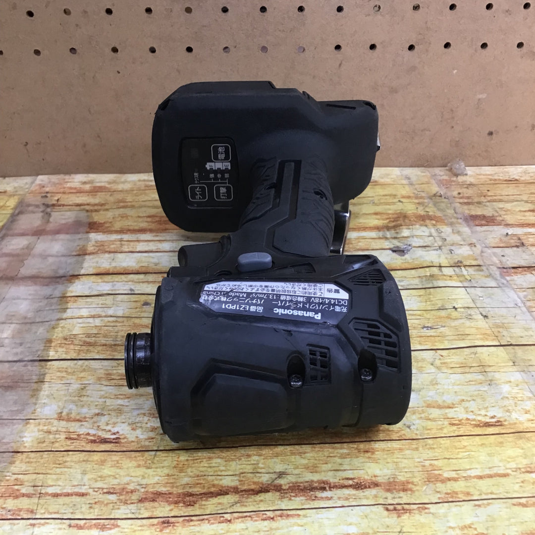 〇パナソニック 充電インパクトドライバー EZ1PD1 +BRAIN 18V5.0Ahバッテリー2個 アタッチメント付 EXENA Pシリーズ ブラック EZ1PD1J18A1B【川崎店】