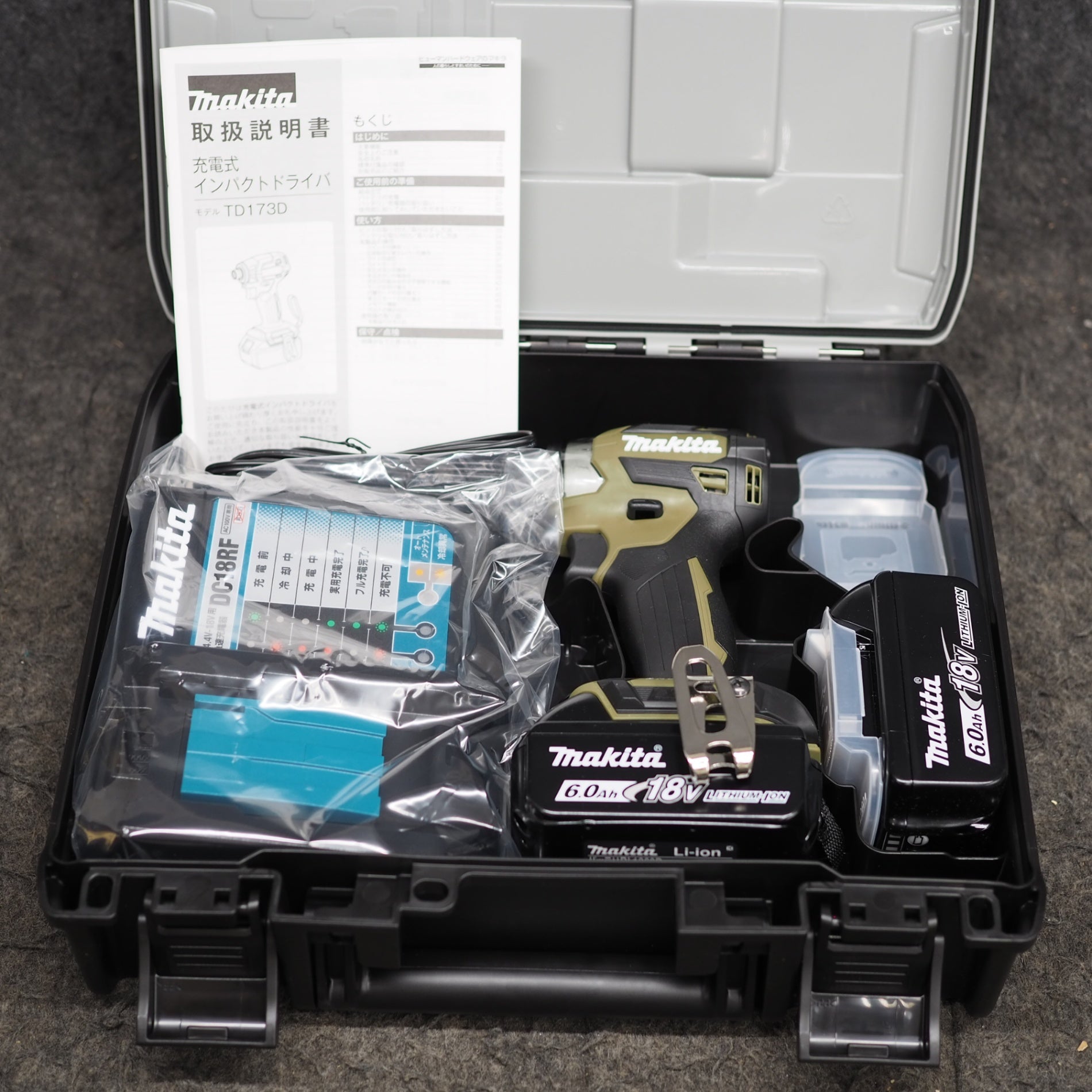 未使用品】マキタ/makita コードレスインパクトドライバー TD173DRGXO