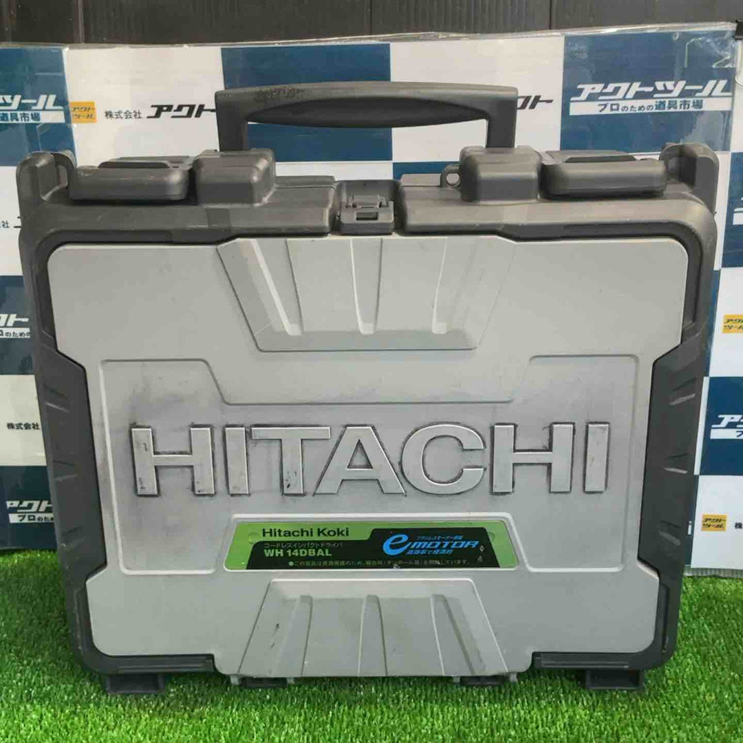 ★ハイコーキ(HIKOKI ※旧:日立工機) コードレスインパクトドライバー WH14DBAL2(2LSCK)(BB)【草加店】