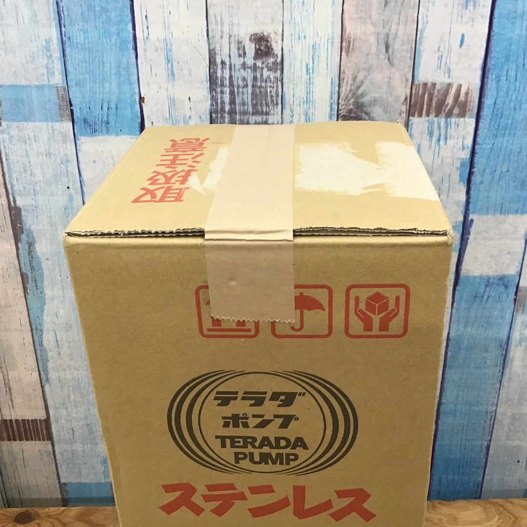 ▼寺田ポンプ 50mmステンレス製水中ポンプ (底水用) CS-400L 単相100V 50Hz 【柏店】