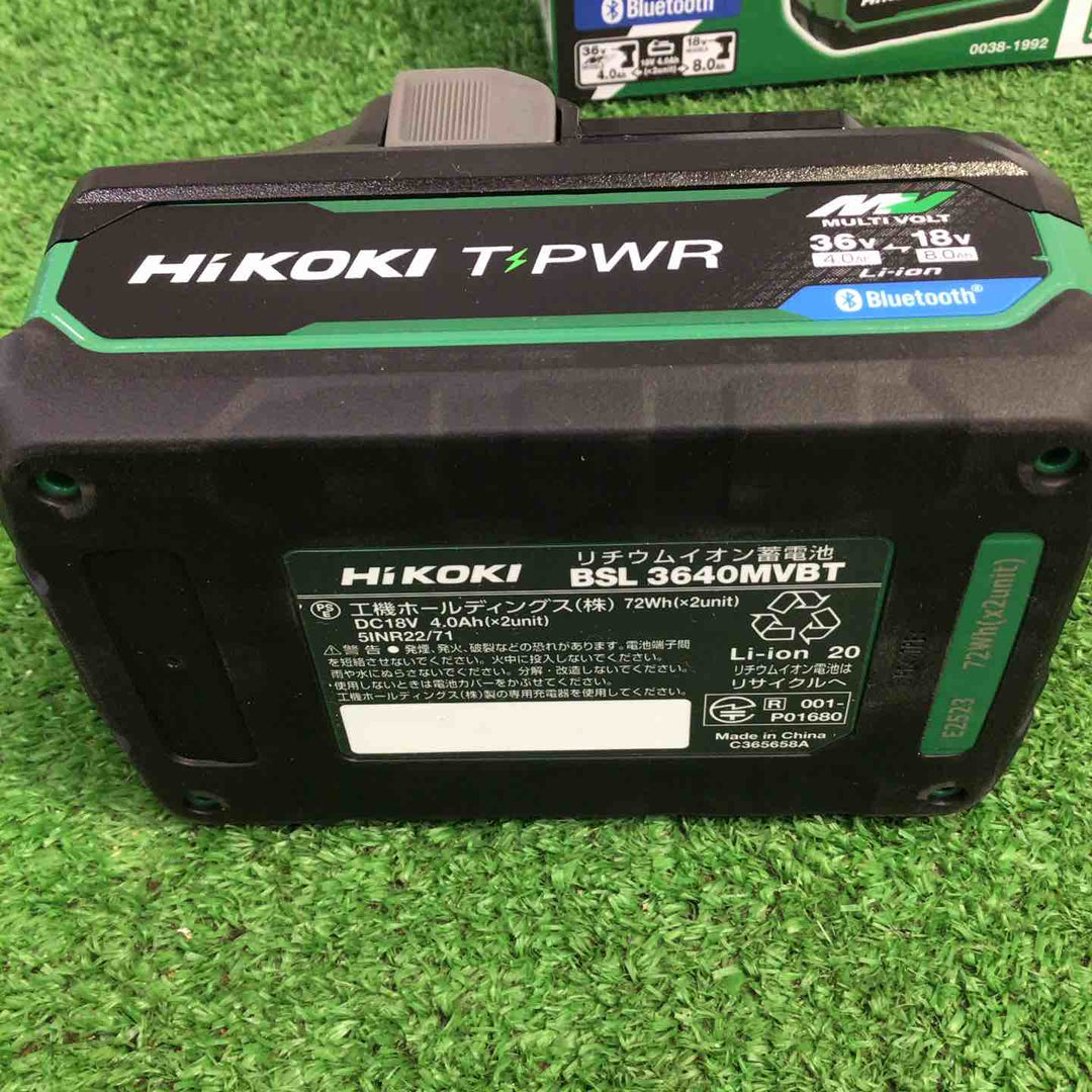 ★ハイコーキ(HIKOKI ※旧:日立工機) リチウムイオンバッテリー 36V/4.0Ah BSL3640MVBT【町田店】