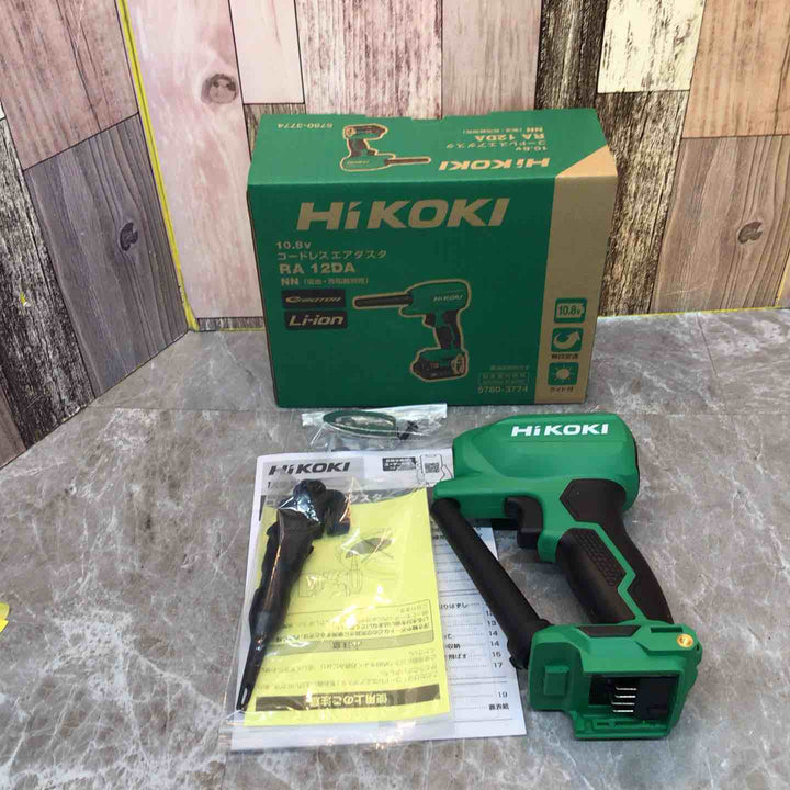 ★ハイコーキ(HIKOKI ※旧:日立工機) コードレスエアダスタ RA12DA【八潮店】