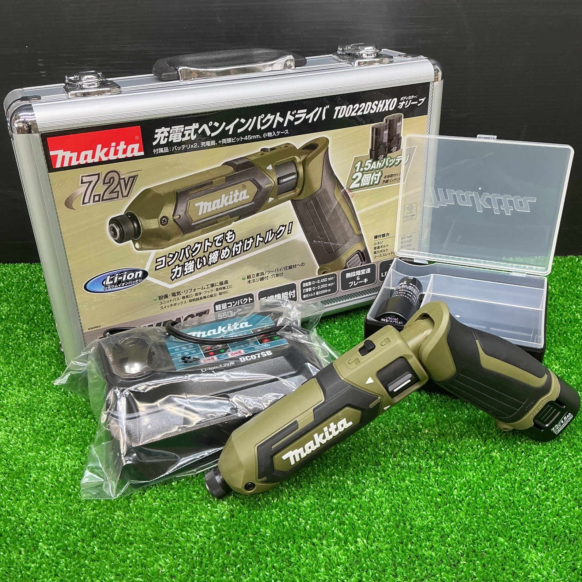 【未使用】★マキタ(makita) コードレスペンインパクトドライバー TD022DSHXO【電材館越谷店】 未使用品】マキタ(makita) コードレスペンインパクトドライバー