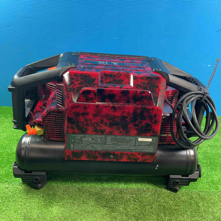 【美品】★マックス(MAX) 高圧専用エアコンプレッサー AK-HH1310E 限定色 ジュラシックレッド【岩槻店】