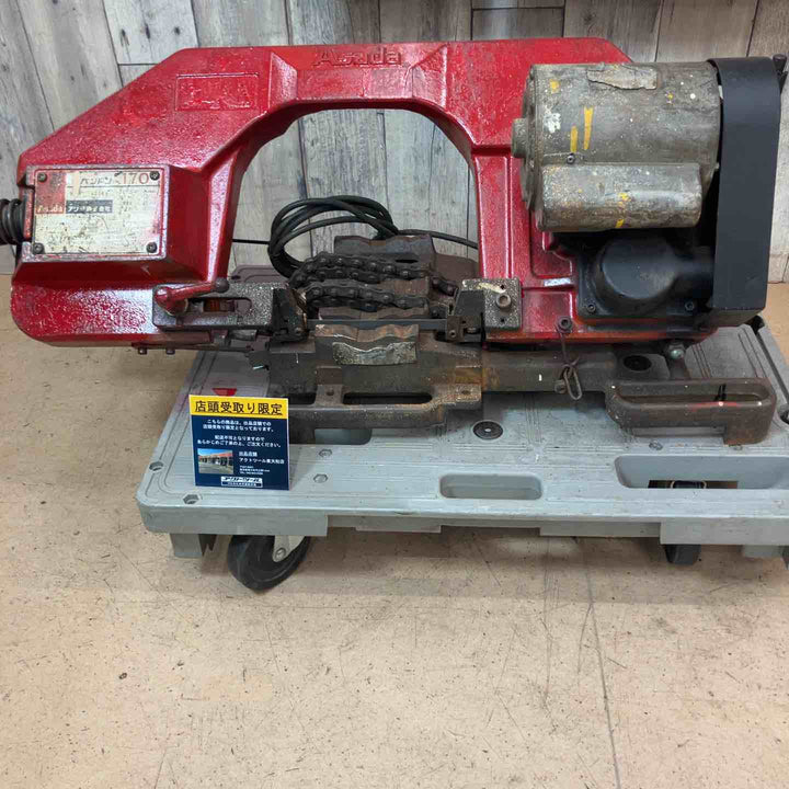 【中古品/店頭受取り限定】 アサダ バンドソ― 170 100ｖ 電動切断機 【東大和店】