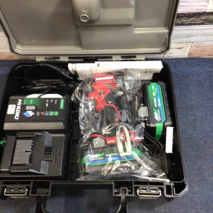 【未使用品】★ハイコーキ HIKOKI 36V コードレスインパクトドライバ スコーピオンレッド WH36DD(2XHRSZ)【八潮店】