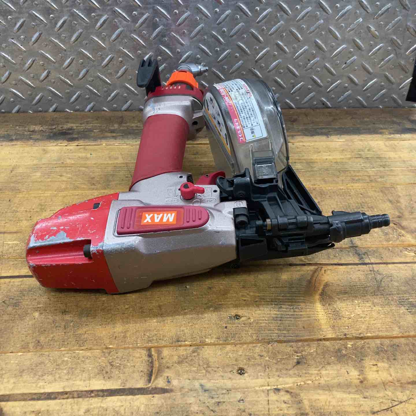 ◇マックス(MAX) 高圧エア釘打ち機 HN-R38【所沢店】 ◇マックス(MAX) 高圧エア釘打ち機 HN-R38【所沢店】 – アクトツール