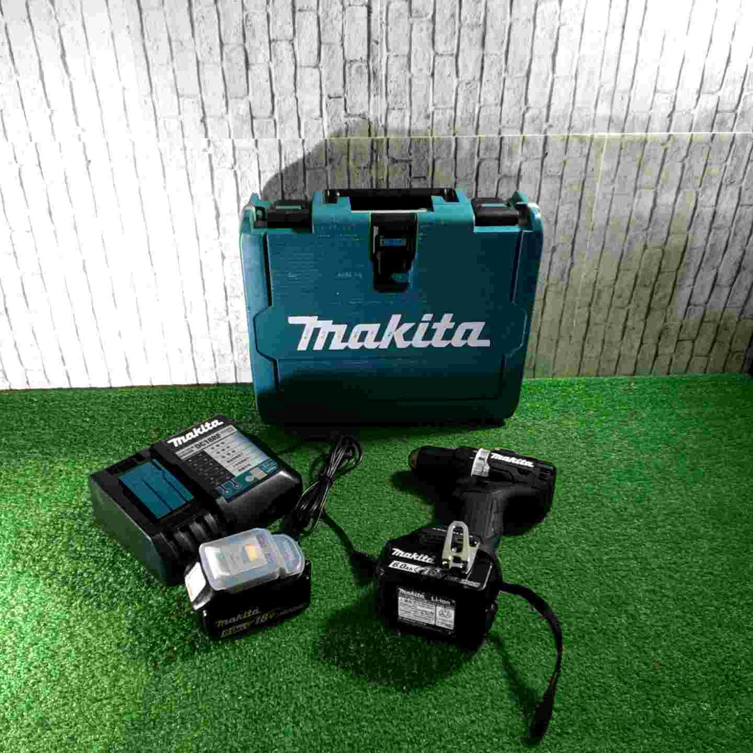 ◇マキタ(makita) コードレスドリルドライバー DF484DRGXB 黒 動作確認済【川口店】