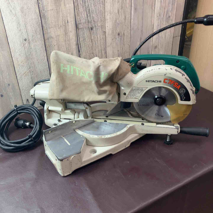 【中古品】 ハイコーキ(HIKOKI ※旧:日立工機) 卓上スライド丸ノコ C7FSA 電動のこぎり ノコギリ 【東大和店】