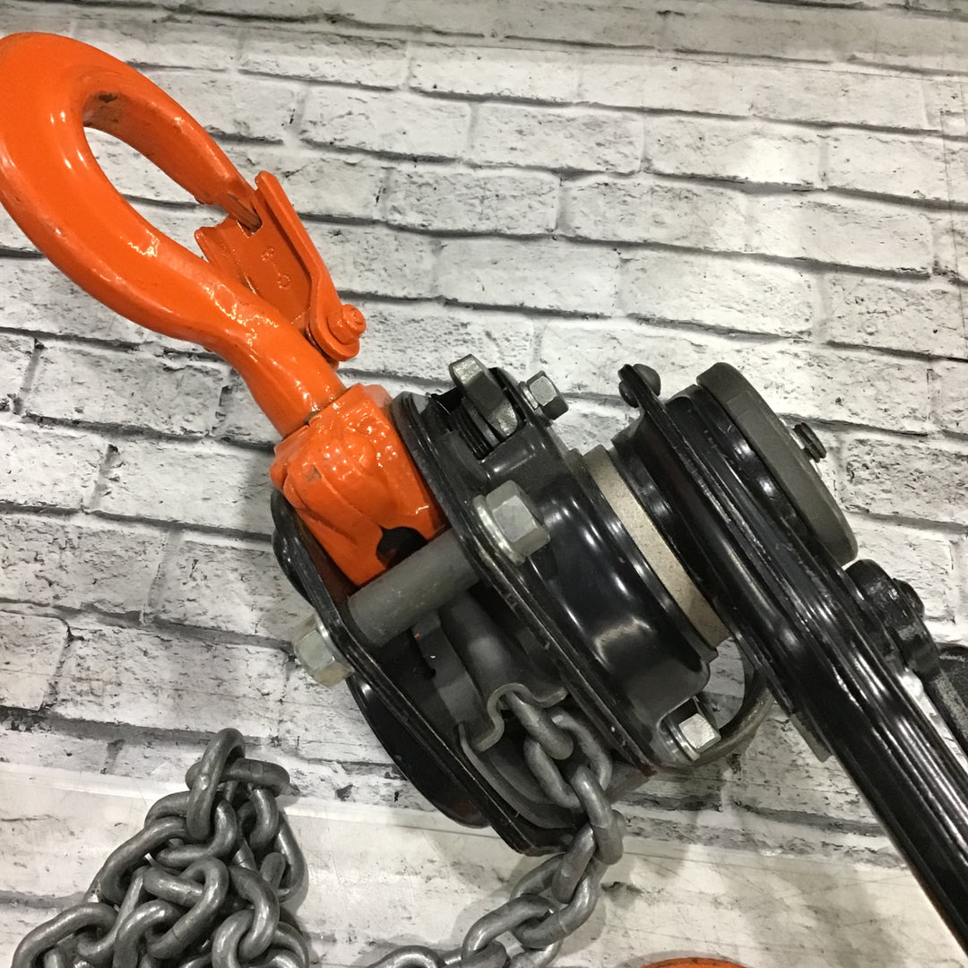 〇象印 レバーブロック チェーンレバーホイスト Y2-50 YⅡ-50【川口店】