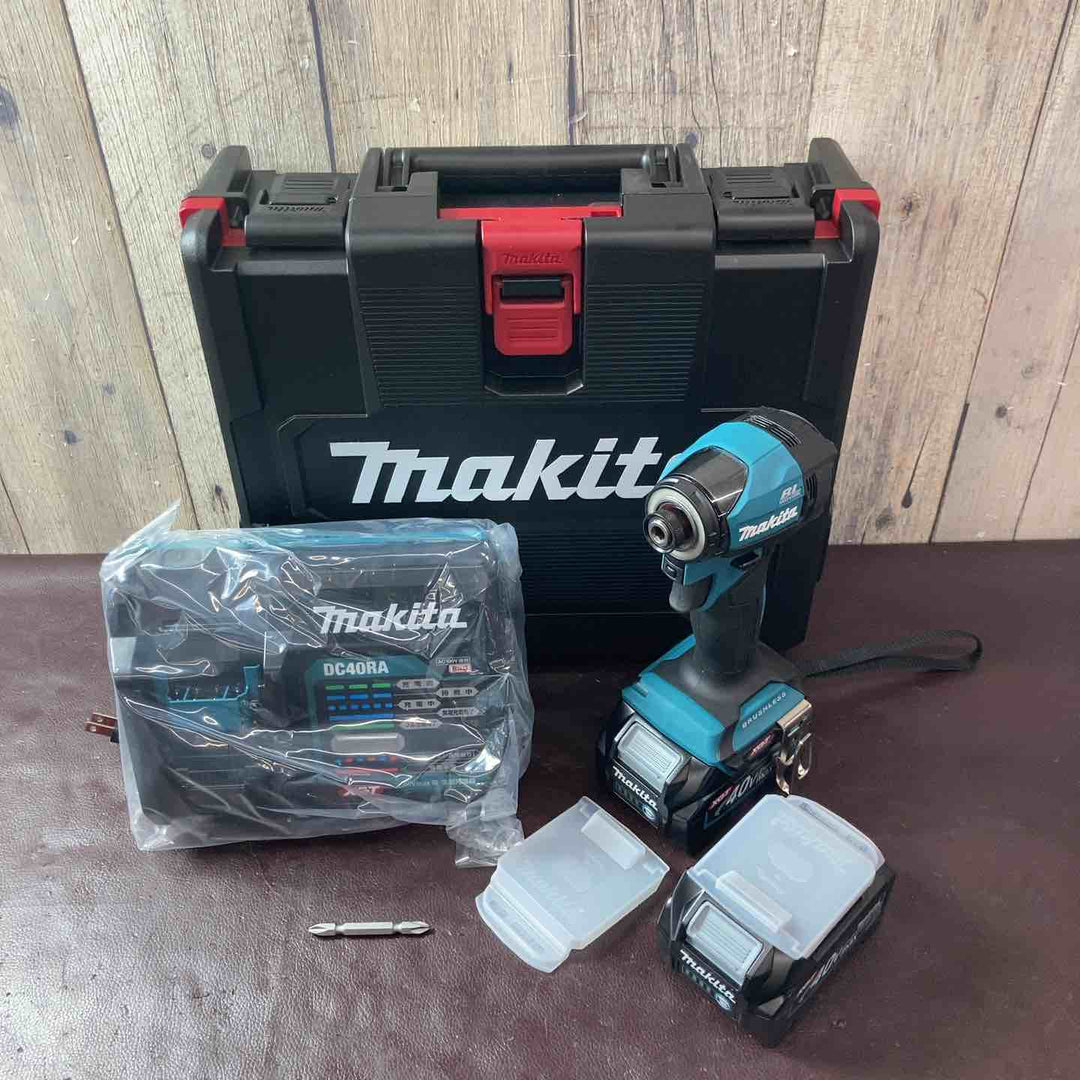 【未使用(店頭展示品)】★マキタ(makita) 40Vmaxコードレスインパクトドライバー TD005GRDX【東大和店】