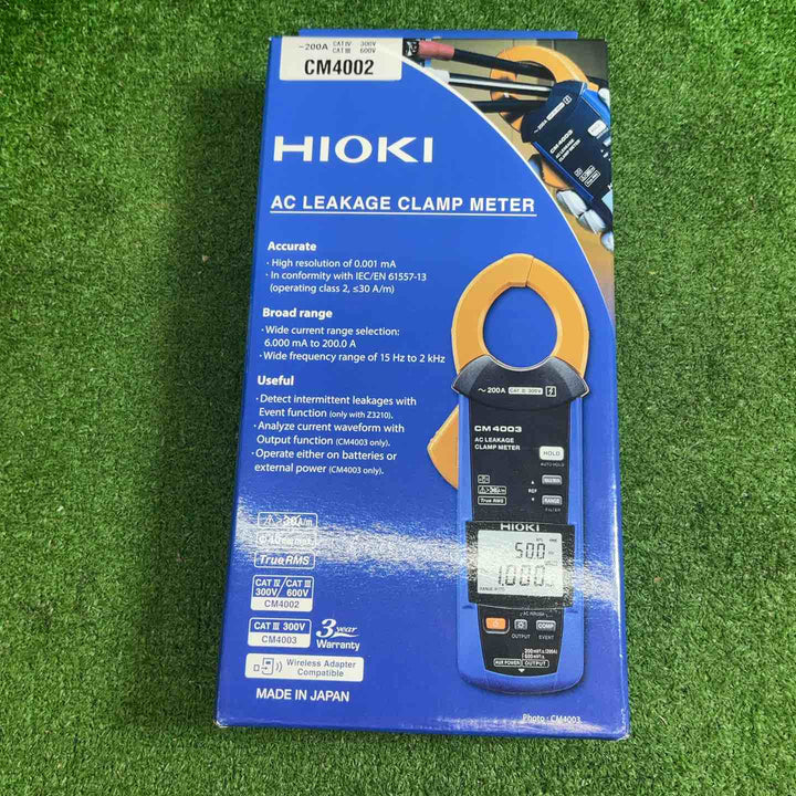 【未使用品】 日置電機(HIOKI) ACリーククランプメータ CM4002 【藤沢店】