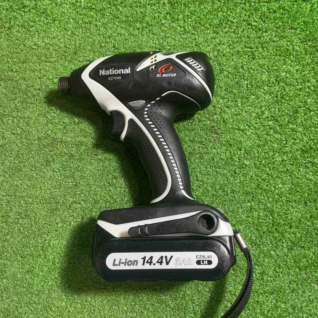 ◇パナソニック(Panasonic) コードレスインパクトドライバ EZ7540LN2S-B 動作確認済【川口店】