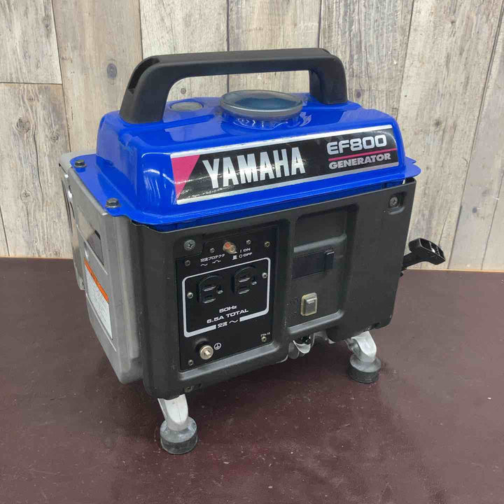 【中古品】 ヤマハ ポータブル発電機 EF800B ※イグニッションコイル・プラグキャップ・プラグ新品に交換済 【東大和店】