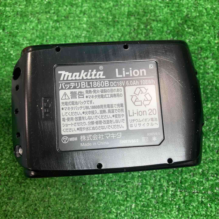 ★マキタ(makita) リチウムイオンバッテリー 18V/6.0Ah BL1860B【川崎店】