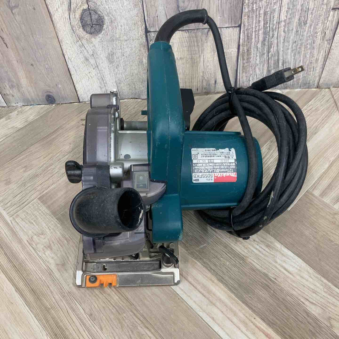 ☆マキタ(makita) 125mm防じん丸のこ 5055FKB【八潮店】
