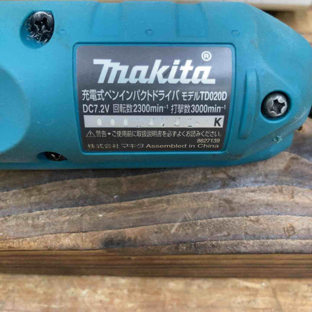 ★マキタ(makita) コードレスペンインパクトドライバー TD022DSHX【柏店】