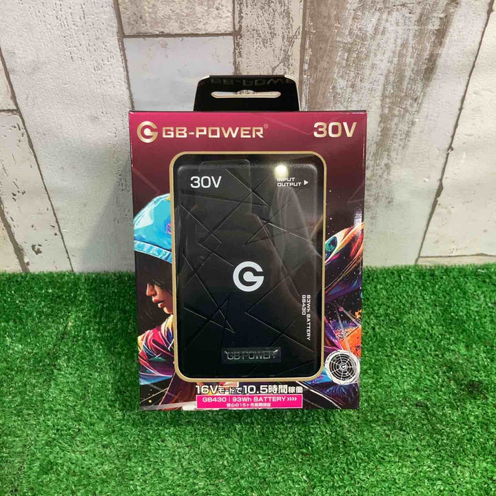 長信ジャパン 30Vバッテリー GB430-B & ペルチェ一体型ファンセット GP980Xバッテリー ファンセット【町田店】