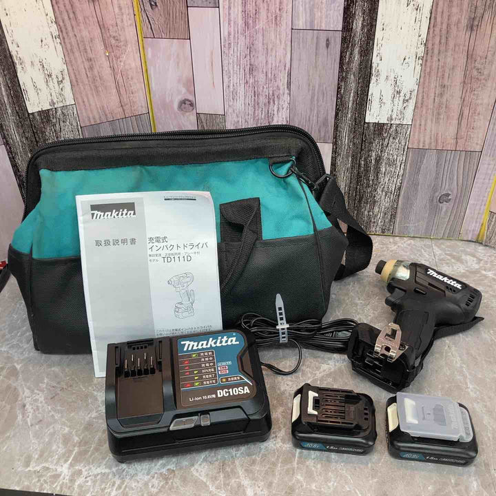 ★マキタ(makita) コードレスインパクトドライバー TD111DSHXB【八潮店】