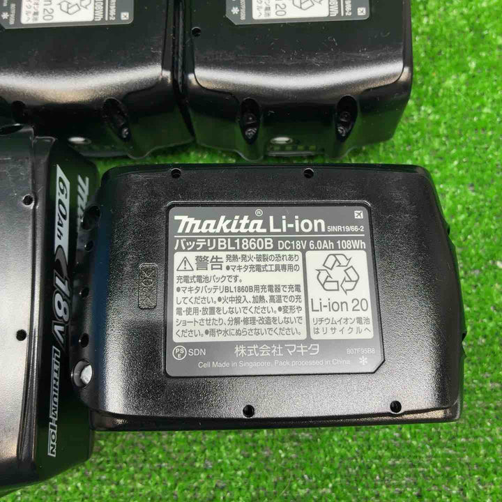 【20個セット】マキタ(makita) リチウムイオンバッテリー 18V/6.0Ah BL1860B 【藤沢店】
