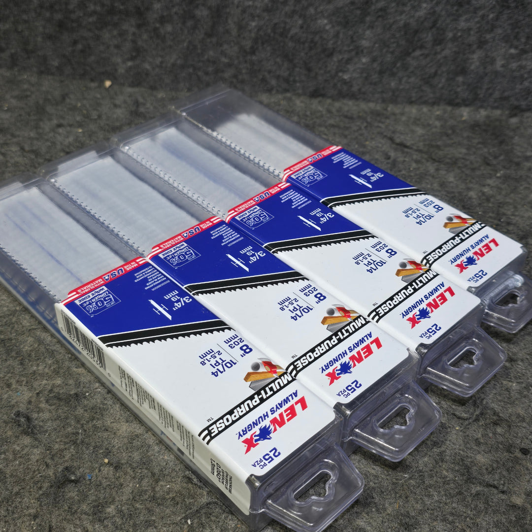 【未使用未開封品・4パックまとめ売り！】レノックス(LENOX) 200mm セーバーソーブレード 25枚入 20535B850R【桶川店】