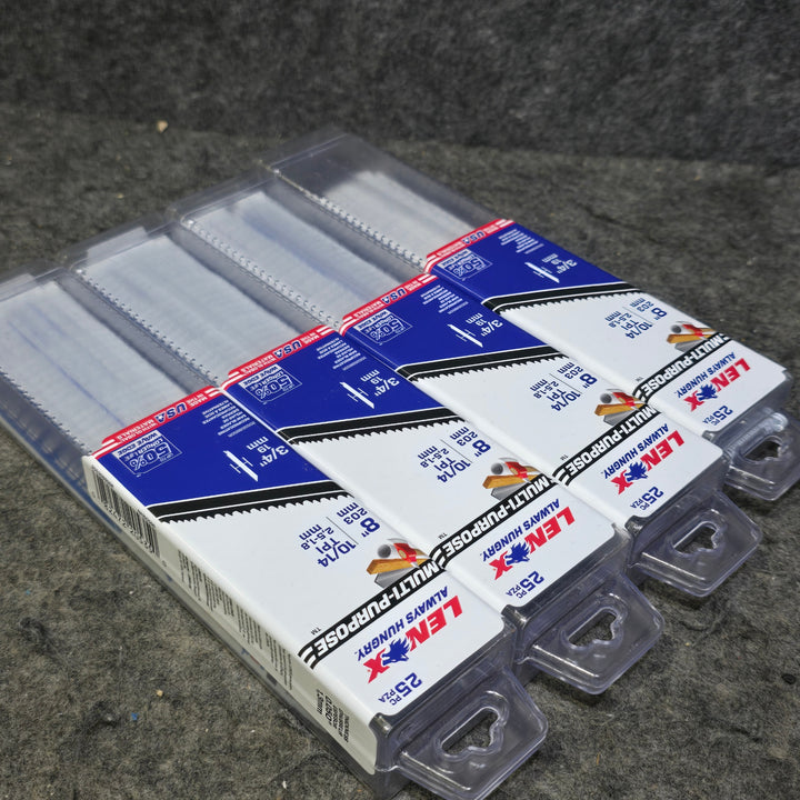 【未使用未開封品・4パックまとめ売り！】レノックス(LENOX) 200mm セーバーソーブレード 25枚入 20535B850R【桶川店】