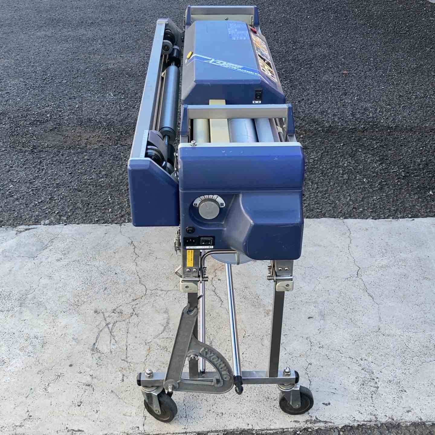 店頭受取り限定】▽極東産機 自動壁紙糊付機 Hiβ-GX 途中で止まる、糊