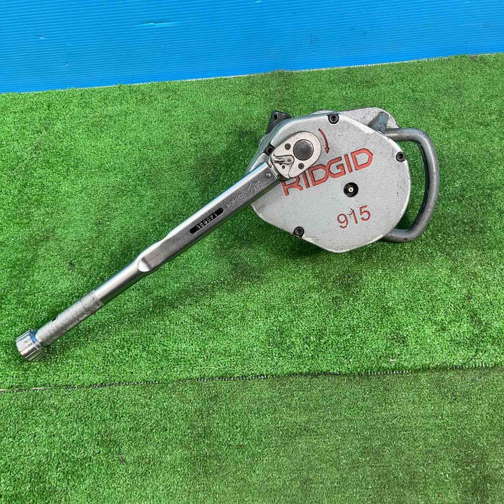 リジッド/RIDGID 溝加工機 ロールグルーバー 915 ※純正ハンドルなし・動作未確認 ラチェットハンドルおまけ【岩槻店】