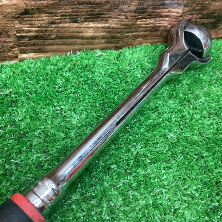 ▲スナップオン(Snap-on)3/8ラウンドスイベルラチェットハンドルFH747　※グリップ破損傷多数あり【川越店】