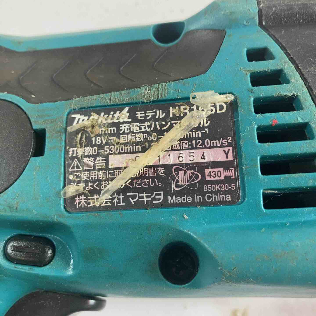 ☆マキタ(makita) コードレスハンマドリル HR165DZK【川崎店】