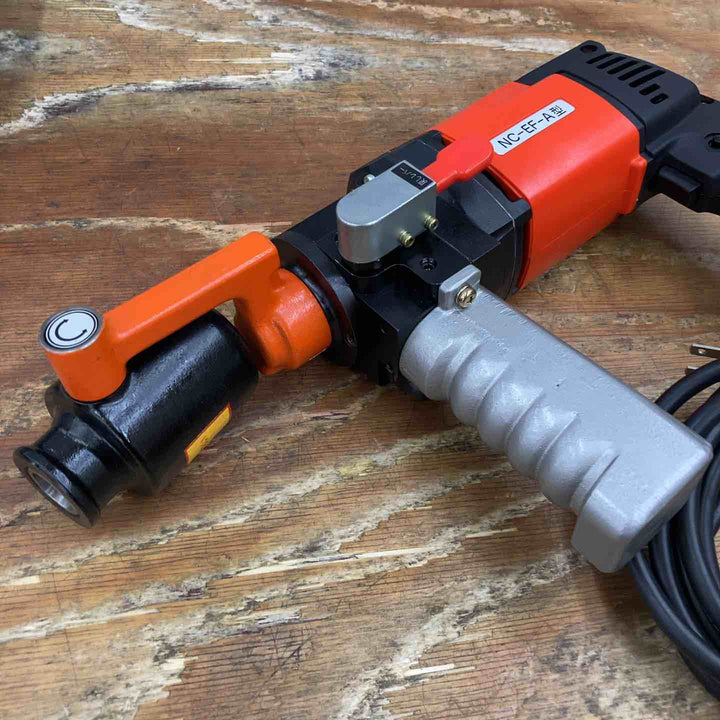 ▼西田製作所 携帯用電動油圧式フリーパンチ ホースレス 鋼板穴あけ機 パンチャー ノックアウトパンチ NC-EF-A型【柏店】