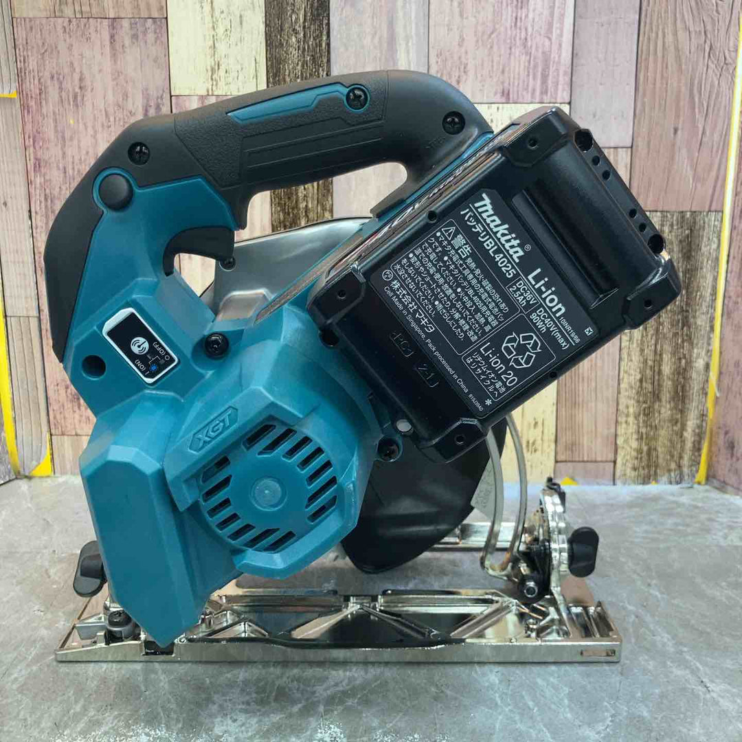 【未使用品】マキタ makita 40V コードレス丸のこ HS002GRDX 充電器 バッテリー2個 ケース付【八潮店】