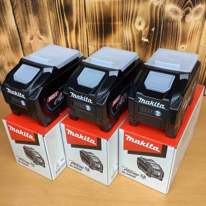 マキタ(makita) リチウムイオンバッテリー 40Vmax/5.0Ah BL4050F 3個セット 【越谷店】