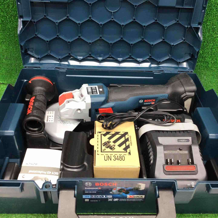 【未使用品・特別特価！】ボッシュ(BOSCH) 18V コードレスディスクグラインダー X-LOCK GWX18V-10SC【桶川店】
