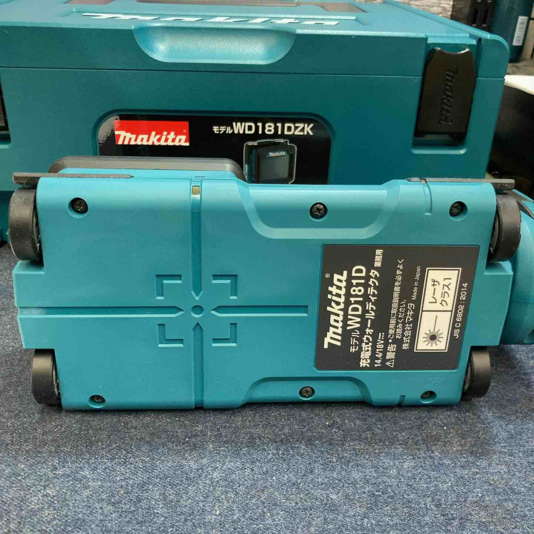 ★マキタ(makita) コードレスウォールディテクタ コンクリート探知機 WD181DZK 18V/14.4V【八潮店】