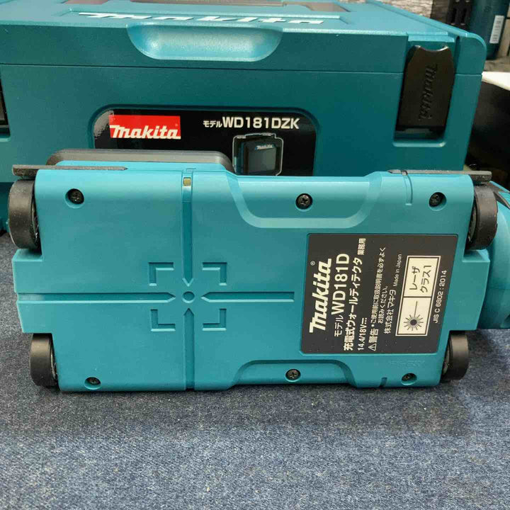 ★マキタ(makita) コードレスウォールディテクタ コンクリート探知機 WD181DZK 18V/14.4V【八潮店】