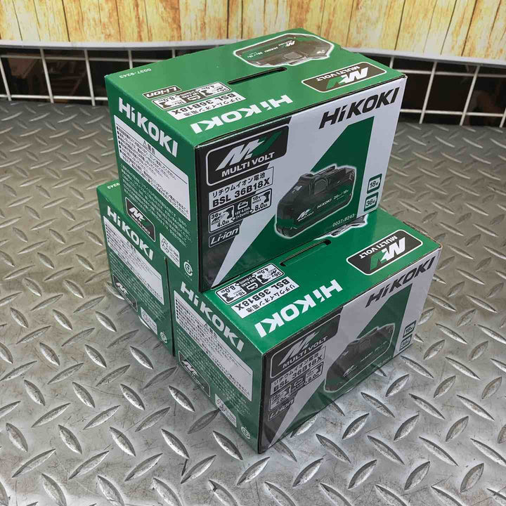 ハイコーキ(HIKOKI ※旧:日立工機) リチウムイオンバッテリー 36V/4.0Ah BSL36B18X【川崎店】