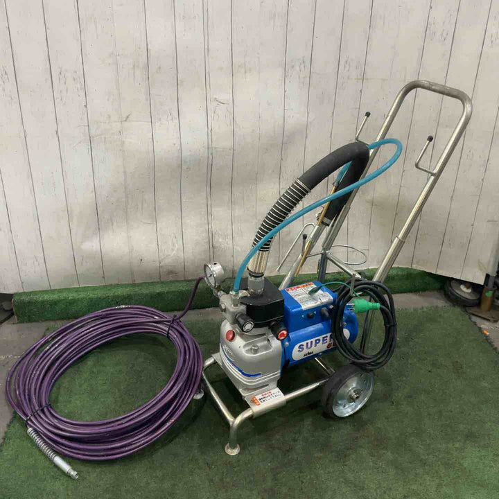 【店頭受取り限定】◇精和産業(セイワ/SEIWA) エアレス スーパー60L エアレス塗装機 SUPER60L 動作確認済【川口店】