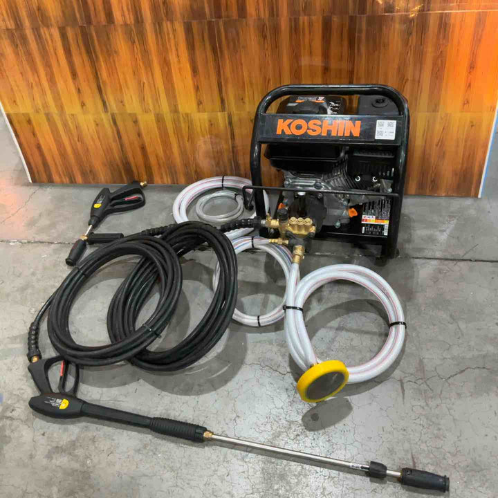 【店頭受取り限定】◇工進 エンジン式高圧洗浄機 14mpa 据置タイプ JCE-1408U【川口店】