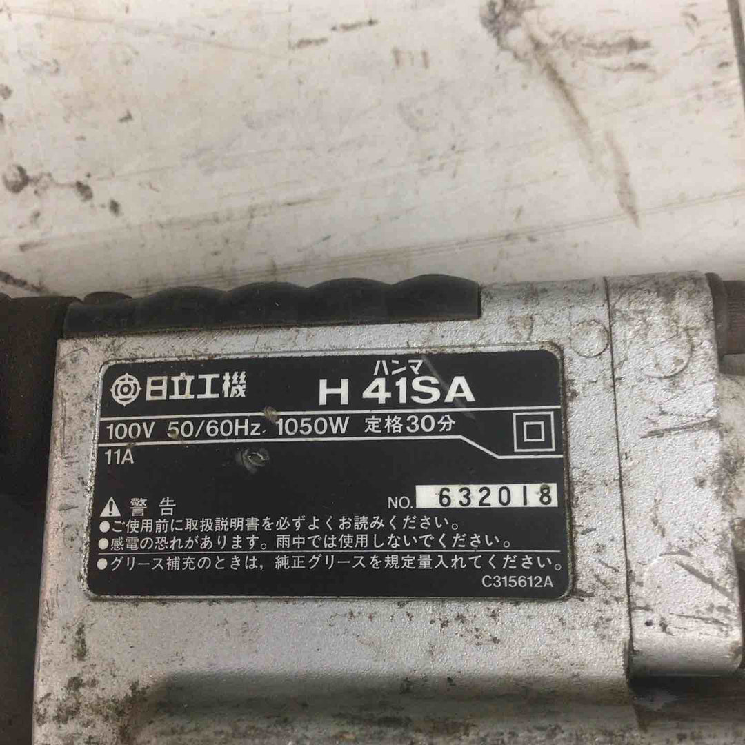 【中古品】 ハイコーキ/HIKOKI 電動ハンマ H41SA(N) 【鴻巣店】