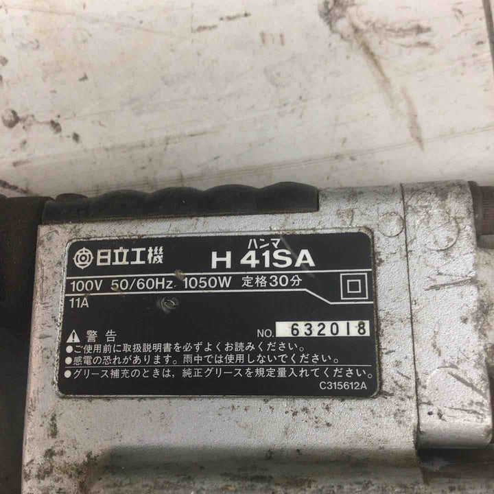 【中古品】 ハイコーキ/HIKOKI 電動ハンマ H41SA(N) 【鴻巣店】