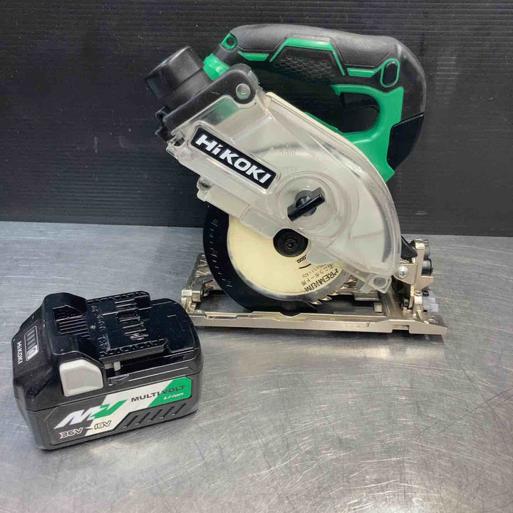 【中古品】 ハイコーキ(HIKOKI ※旧:日立工機) 36V コードレス集じん丸のこ C3605DYA(NN) バッテリー1個付属 【東大和店】