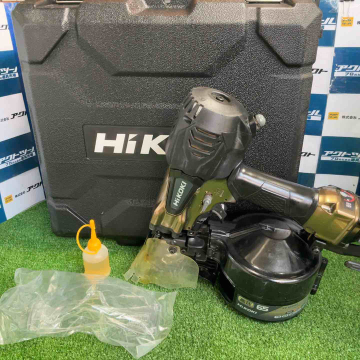 ★ハイコーキ(HIKOKI ※旧:日立工機) 高圧エア釘打ち機 NV65HR2(S)【草加店】
