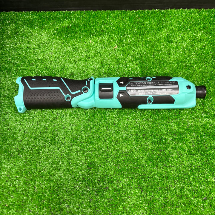 【未使用品】マキタ(makita) 7.2Vコードレスインパクトドライバ TD023DZTB(ターコイズブルー) 本体のみ【電材館越谷店】