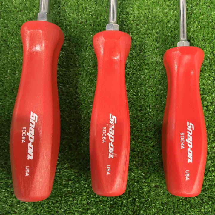 スナップオン Snap-on マイナスドライバ3本セット SDD8A SDD6A SDD4A【草加店】