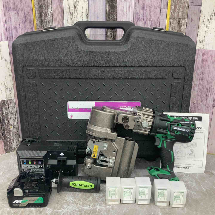 ★育良精機(IKURA) コードレスパンチャー ISK-BP20LF【八潮店】