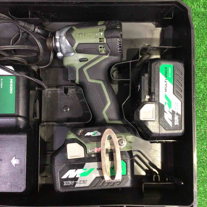★ハイコーキ(HIKOKI ※旧:日立工機) コードレスインパクトドライバー WH36DC(2XPSZ)(G)【町田店】