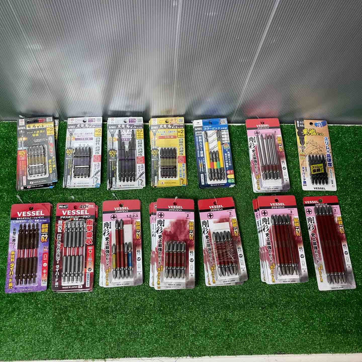 【未使用品(未開封)】インパクトビット5本入り×70個(計350本)まとめ売り！ 龍神/VESSEL ベッセル/ANEX アネックス等　【岩槻店】